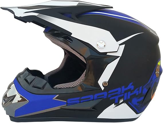 Motocross Helmet Youth Kids Adults Offroad Full Face Motorcycle Helmets for Dirt Bike ATV MX DH Spark - 3 Gift
