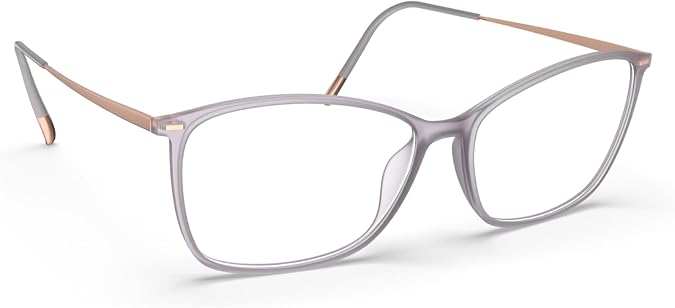 Silhouette Eyeglasses Illusion Lite Full Rim 1598 4030 Sloe 55/14/140 3 piece f