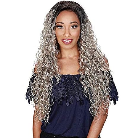 Sis Synthetic Beyond Free Part Lace Front Wig - H COMO (1 Jet Black)