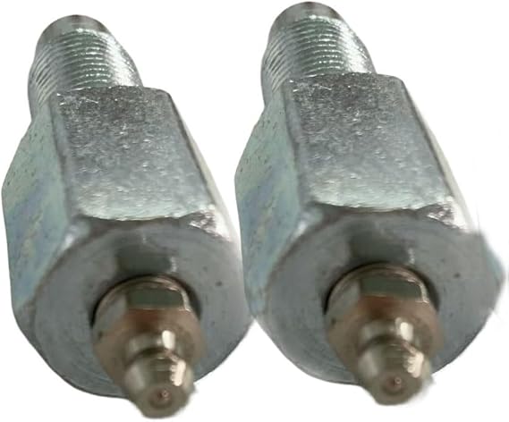 2Pcs 2420-1242A 24201242A Grease Valve Assy Compatible with Daewoo Doosan Excavator DH220-5 DH210 DH225 DH300 DH220 DH215 DH225-7