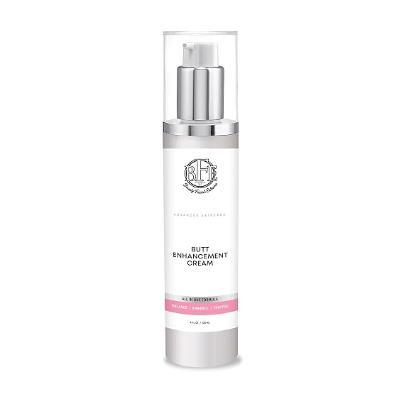 Butt Enhancement & Enlargement Cream- Clinically Proven for Bigger, Fuller, Buttocks, Hips & Thighs. Firms, Plumps & Lifts your Booty. Natural Enhancer for Men & Women.