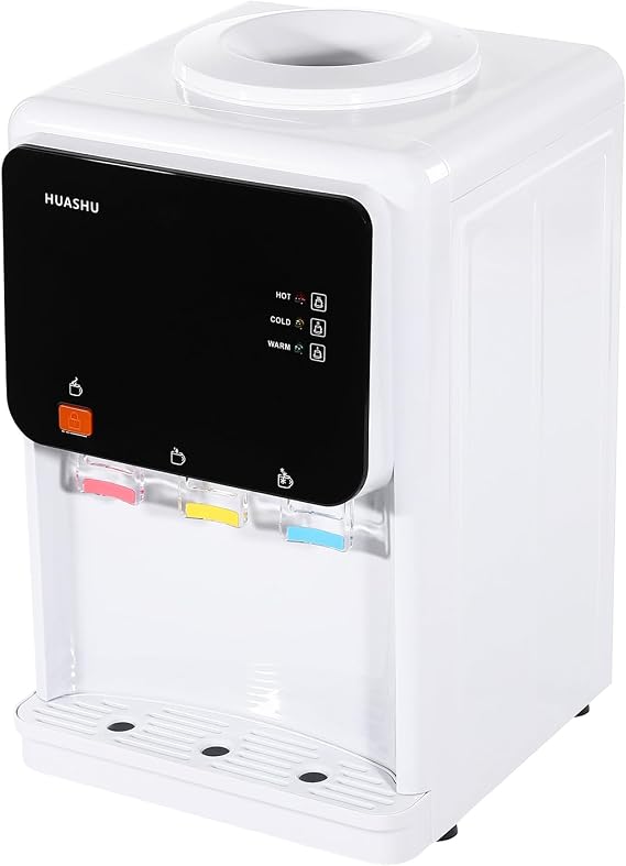 Office Hot Cold Drinking Fountain Water Dispenser Electric Water Dispenser with Cooling Water Dispenser Automatic 500 W Hot Water Dispenser for Office Home for Desks Bedside Tables Coffee Tables Home Office