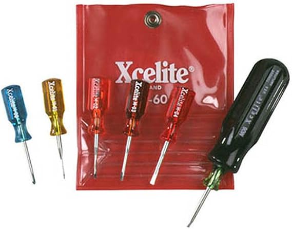 Weller Xcelite 7 Pieces Mini Screwdriver Set - Inch Sizes | M60N