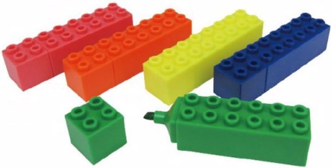 Yapı Oyuncak Görünümlü Keçeli Kalem, Mavi, 5'li Set