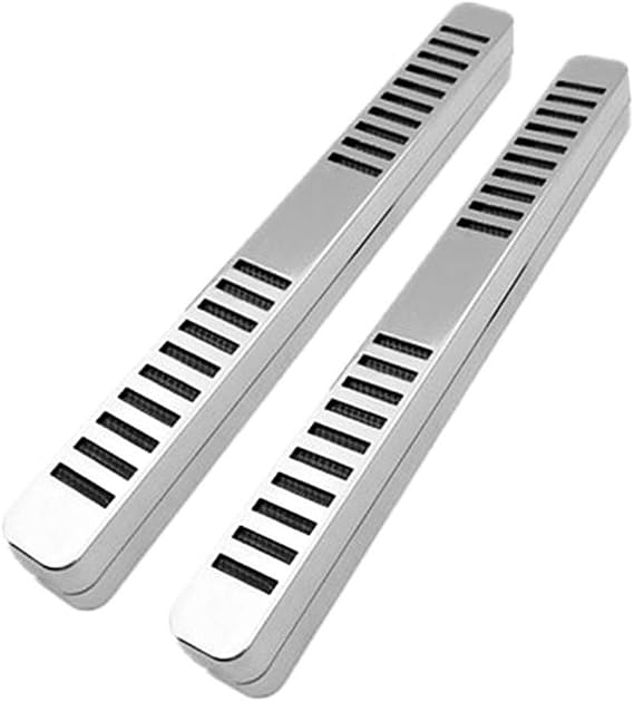 Sits Cigar Humidifier - Bar Cigar humidifier humidor Keep Cigars Fresh 2 Pack (Color : Silver)