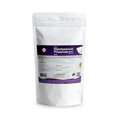 Dipotassium Phosphate (DKP), Food Grade, 1 LB