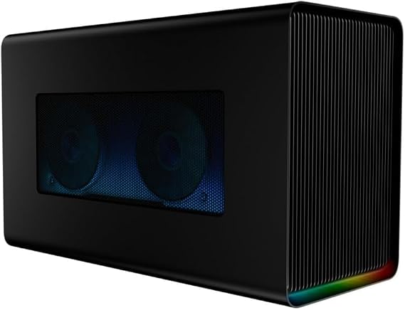 External GPU eGPU Box, ThunderBolt 3, 700W, Compatible with Windows and Mac