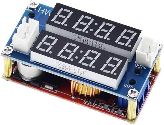 SANEC XL4015 5A Voltage Adjustable Dual Screen Voltage Reducing Module