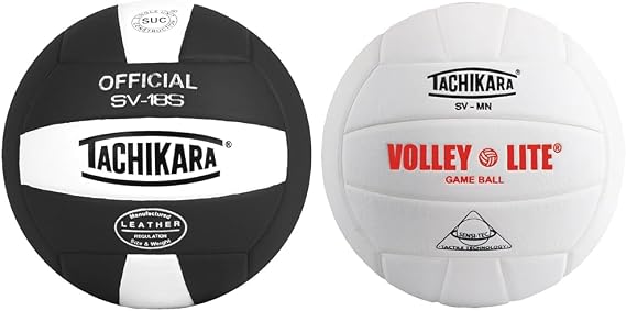 Tachikara Volleyball Bundle - Institutional Composite and Volley-Lite Indoor Vols