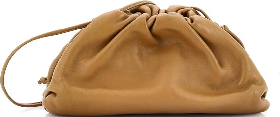Pre-Loved The Pouch Leather Mini, Brown