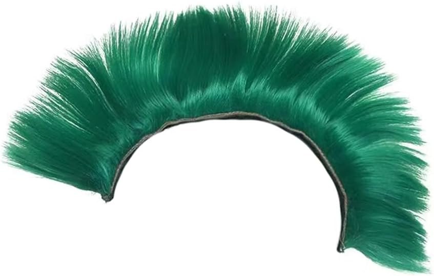 Helmet Wigs Hair Helmet Mohawk Helmet Decoration Hawk for Motorcycle