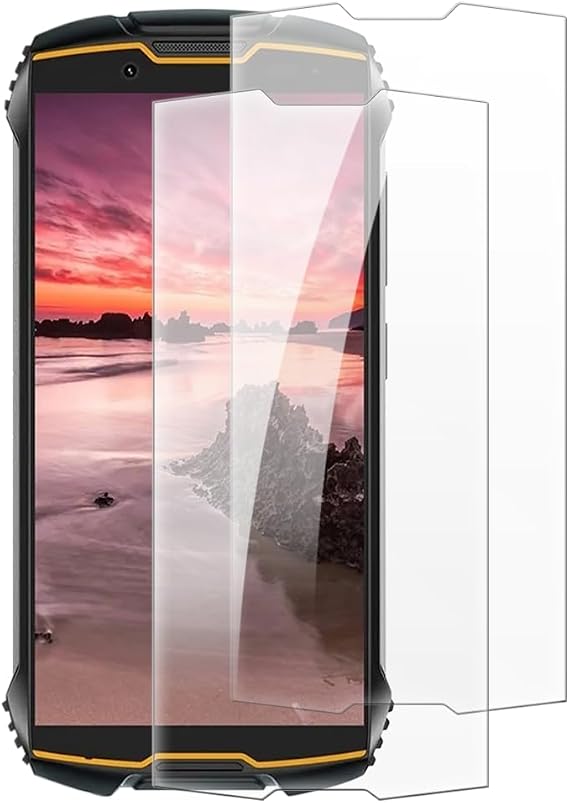 [2 Pack Tempered Glass Screen Protector Compatible with Cubot King Kong Mini (4 Inch), HD Clear Anti-Scratch Bubble-Free Case Friendly