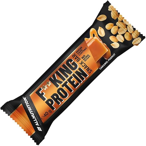 Allnutrition Fitking Protein Snack Bar Caramel Peanut 40G