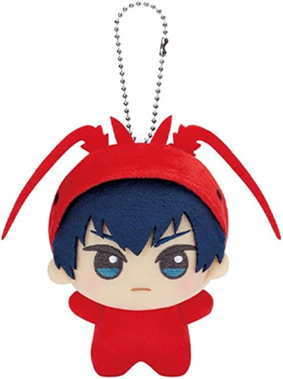 LUNK Seishiro Nagi Plush Pendant Animal Pyjamas Isagi Yoichi Anime Stuffed Figure Cute Cartoon Throw Pillow Bag Pendant Decor