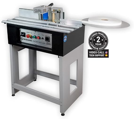 Maksiwa Portable Edgebander CBC.E Black Edition - Hot Melt System - Pellet Low Temperature Glue - Edgebanding Solution and Tech Support in the US