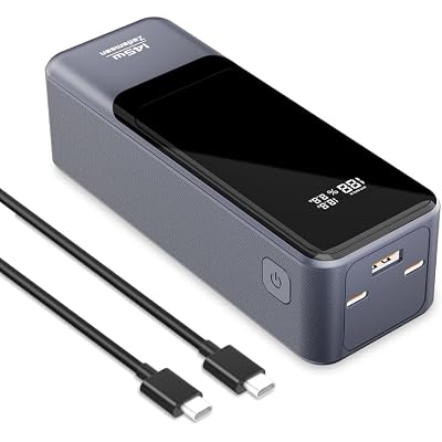 Power Bank 27000mAh 145W Laptop Portable Charger, Fast Charging Battery Pack with 3-Outputs, 100W USB C Out&in, Smart Digital Display, Powerbank for iPhone 16 15, Samsung, MacBook, Dell, Acer etc