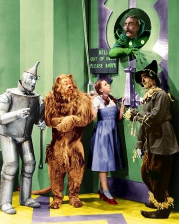New 8x10 Photo: Cast of The Wizard of Oz; Judy Garland, Ray Bolger, Bert Lahr