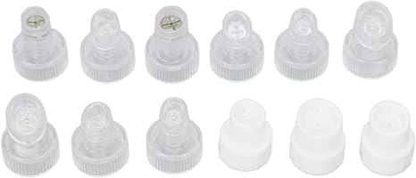 Microdermabrasion Dermabrasion Tip Face Care Dermabrasion Tip Pack of 12 Bang Face Dermabrasion Tips Deep Cleansing Microdermabrasion Replacement Heads for Skin Beauty