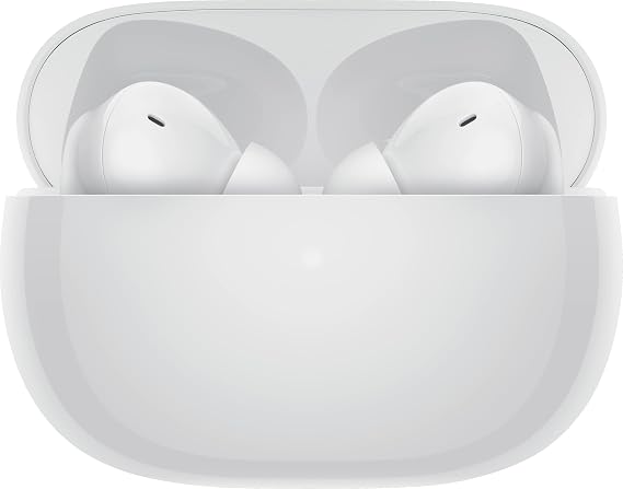 Xiaomi Redmi Buds 4 Pro Wireless Earbuds, Hi Resolution Audio, Dual Driver Speaker, Immersive Sound, Up to 43dB ANC, Dual Device Connectivity, 36h Long Battery, Fast Charging, App, IP54, White