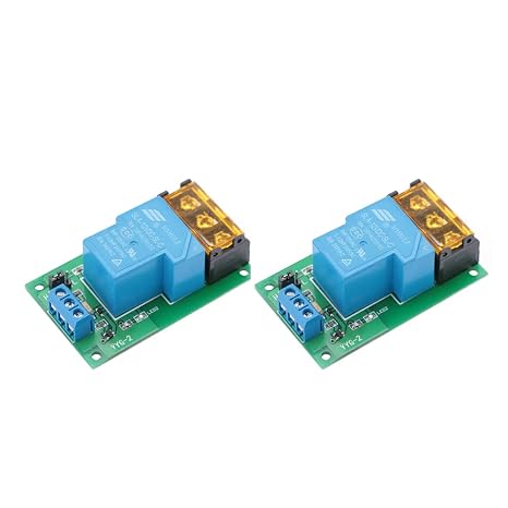 Optocoupler Isolation Relay Module 30A High Power Relay with High Low Level for Automation Industrial Equipment 2 Pcs