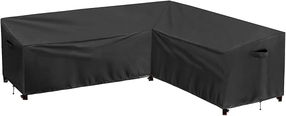 PureFit Outdoor Sectional Cover Waterproof L Shaped Patio Furniture Covers