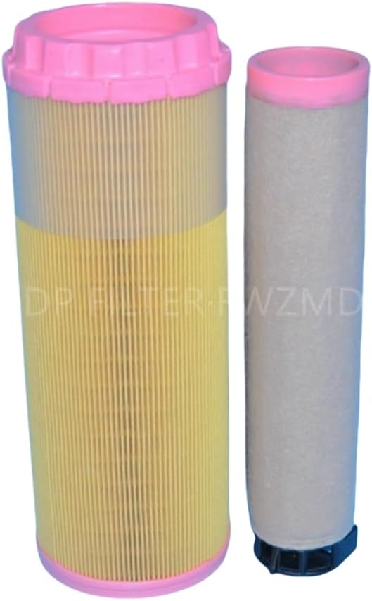 Air Filter Kit C12004 & CF240 05727662 & 05727663 SA17554 & SA17555 4812161586 & 4812161587 0009839043 & 0009839044 Compatible With BOMAG BW100AC-5 BW100AD-5 BW100AD-5 RV BW100AD-5S