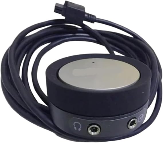 Replacement Volume Control Pod with 10-Pin Interface, Multimedia Speaker Wired Remote Center, Compatible with Premium Computer Audio Systems