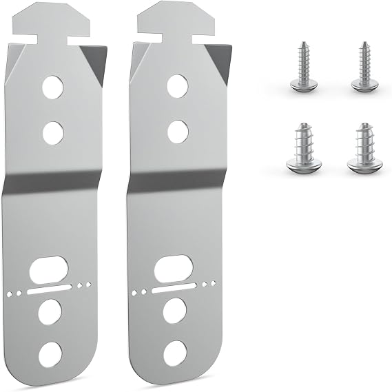 Dishwasher Bracket for Bo-SCH Dishwasher Mounting Bracket 619985 00619985 | Bo-sch Dishwasher Mounting Clips 628371 AH3478789 EA347878 AP4538351 605007 00605007-2 Pack