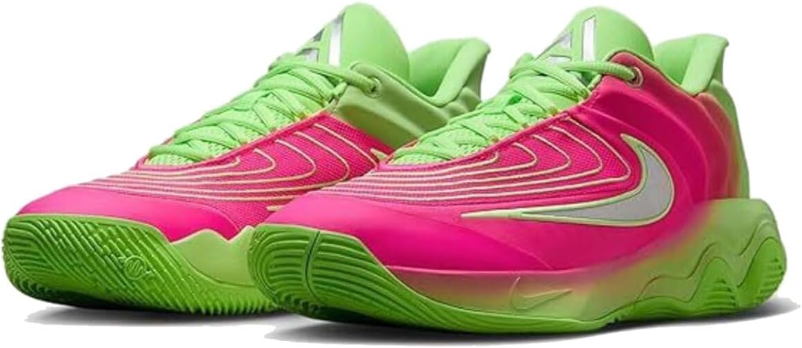 NIKE Giannis Immortality 4 EP Lime Blast/Hyper Pink/Pure Platinum/Metallic Silver FQ3681-303