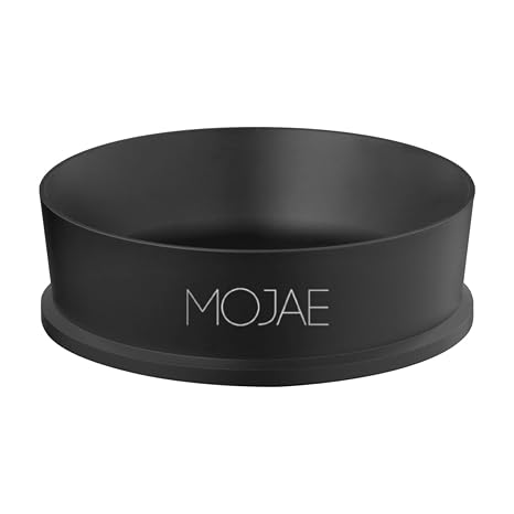 MOJAE 58mm Magnetic Dosing Funnel - Espresso Coffee Dosing Ring - Anodized Aluminum with 10 Magnetized Steel Fits 58mm Portafilter