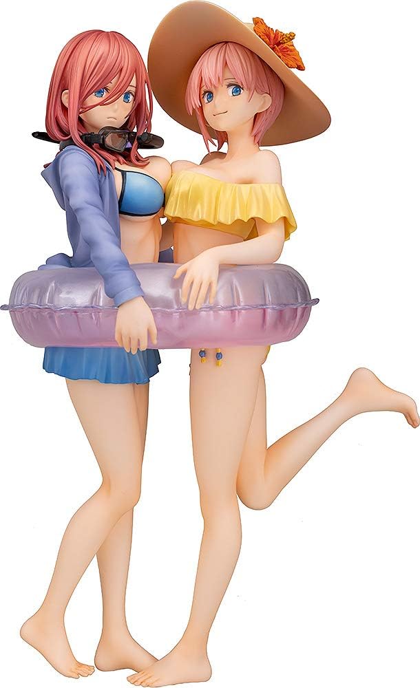 Wing The Quintessential Quintuplets, Ichika & Miku Nakano, 17 Scale, ABS & PVC, Painted and Finished Figure