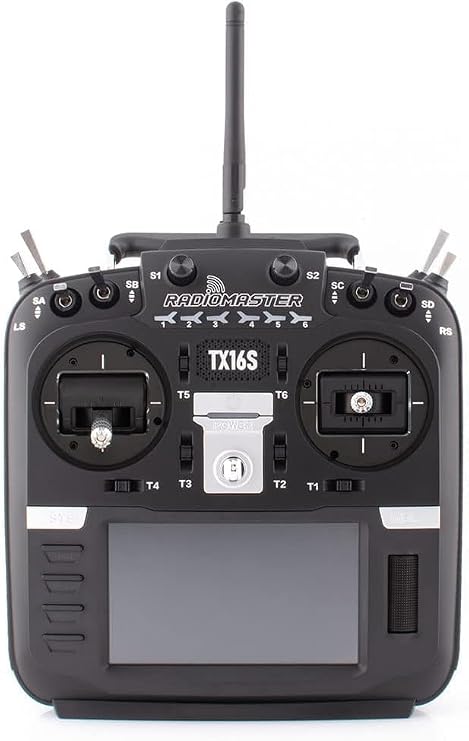 RadioMaster TX16S MKII V4.0 16CH 2.4G Hall Gimbals ELRS 4in1 Transmitter Remote Control Support EDGETX OPENTX (ELRS Mode 2)
