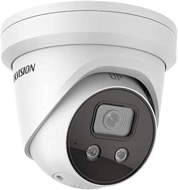 Hikvision DS-2CD2386G2-ISU/SL (2.8 mm) (C) Turret Surveillance Camera with 8 Megapixels up to 30 m Lighting Professional Surveillance Camera Acusense Camera with False Alarm Filter Pack of 1