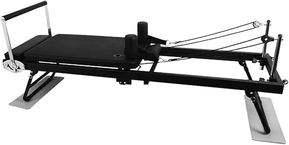 Pilates Reformer,Adjustable Intensity Pilates Bed,Pilates Bed Fitness Equipment for Strength Training Yoga Exercise Equipment,for Household Exercise