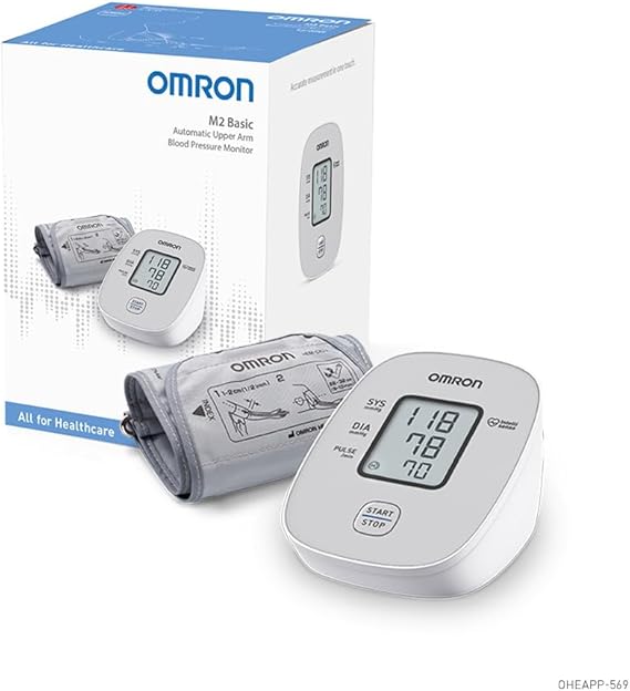 Omron M2 Basic Upper Arm Meter Digital Blood Pressure Monitor
