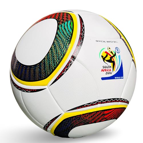 Official 2010 South Africa World Cup Match Ball Authentic Edition Soccer Ball Size 5 Collectors Item | Pro Match Quality | Limited Edition Football | Display or Play