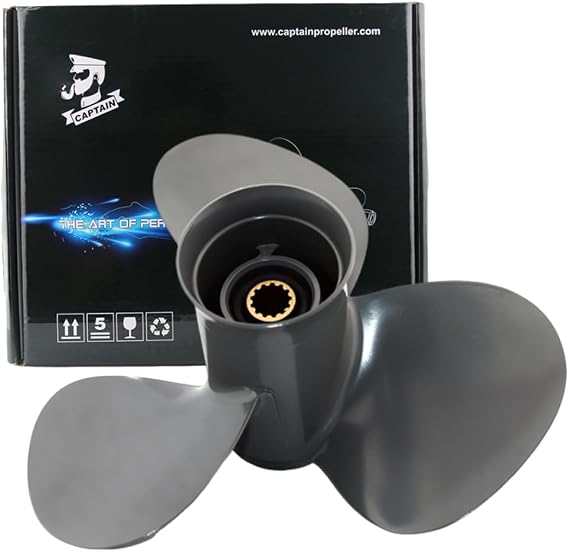 Boatman 12 1/4x9 11 1/4x13 11x15 11 5/8x11 11 1/8x13 11 3/4x10 Outboard Propeller for Honda Engine BF35-60HP,13 Spline
