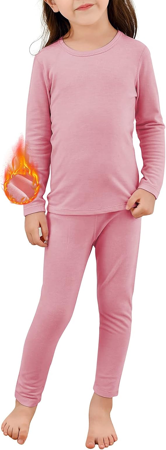 American Trends 2T-5T Toddler Thermal Underwear Set, Kids Base Layer