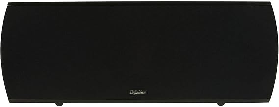 Definitive Technology ProCenter 2000 - Compact High Definition Center Channel Speaker for Home Theater System, Dolby Surround Sound, Powerful Bass, Wall-mountable, (Single, Black)