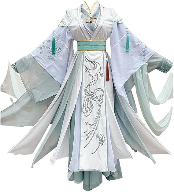 Shi Qingxuan Cosplay Costume, Tian Guan Ci Fu Hanfu Suit Outfit Heaven Officials Blessing Uniform