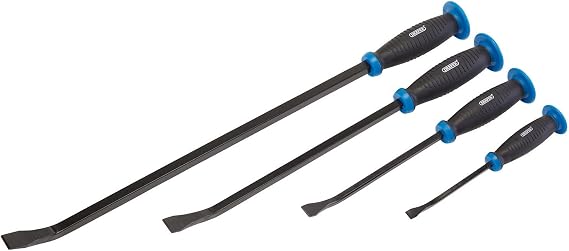 Draper 08559 Soft Grip Pry Bar Set (4 Piece)