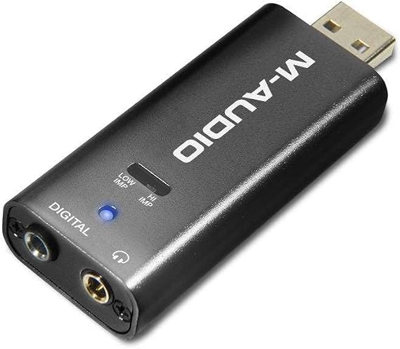 M-Audio Micro DAC | USB Digital-to-Analog Converter with 16-bit/48kHz Resolution