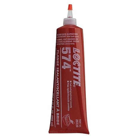 Loctite Anaerobic Anaerobic Gasket Maker, 250 mL, Orange, Temp Range up to 300 Degrees F 223856-1 Each