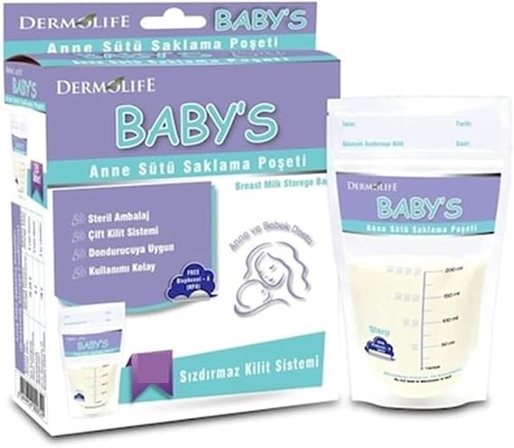 Dermolife Baby's Breast Milk Storage Bag, Standard