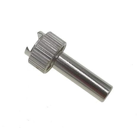 SUXING Dial Test Indicator Stems with Knurled Clamp Ring Dovetail Grooved Stem (6mm Diameter Stem)