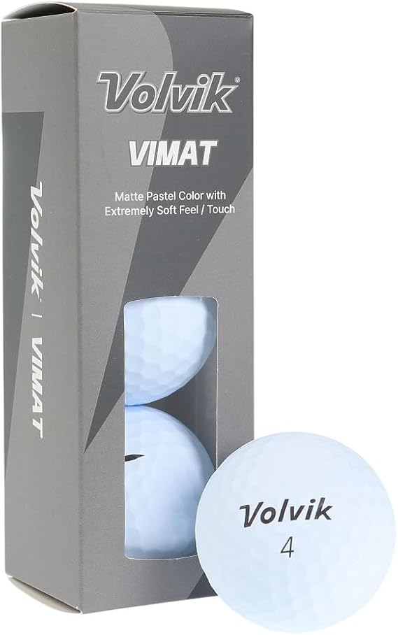 (Volvik) Volvic VIMAT 2023 White (Pack of 3)