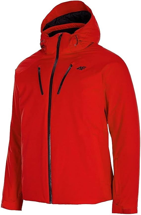 4F Cliff Insulated Ski Jacket (Men's), Red, Small