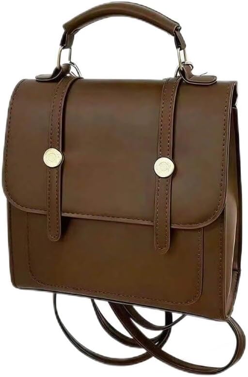 Trendy PU Leather Backpack Purse for Women Fashion Multipurpose Design Cute Handbag Mini Shoulder Bags Purse for Girls