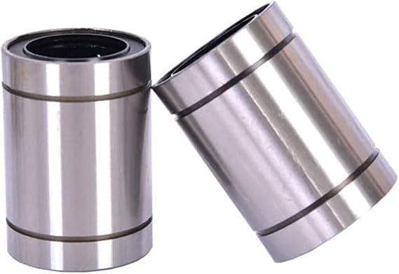 SKM 4/6pcs LM3UU LM4UU LM5UU LM6UU LM8UU Linear Ball Bearing Linear Bushing CNC Parts Linear Bearings 3-8mm 2020 6PCS, Guide Length : LM3UU 3 x 7 x 10mm