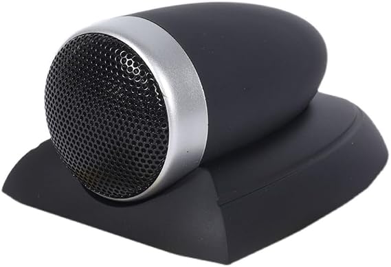 HiFi Tweeter 4 ohm 25-Core Ultra-high Pitch Loudspeaker DIY External Treble Tweeter for Home Audio Theater KTV Car (Black+Silver)